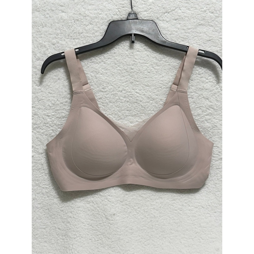 XXL Wireless Bra Seamless Nude Beige Comfort Lift‎ Everyday Support